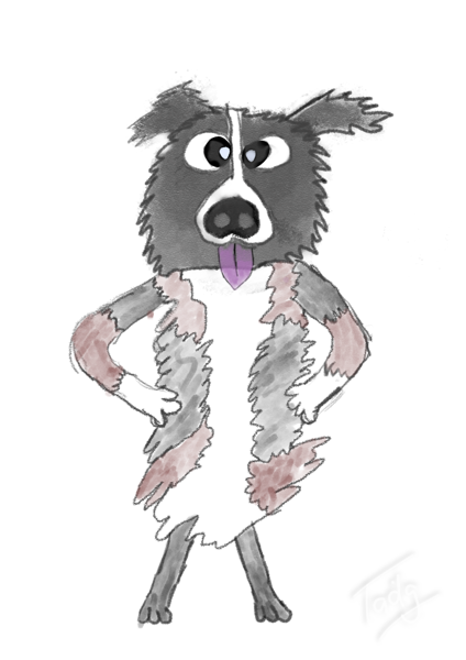 For I'm a collie ...