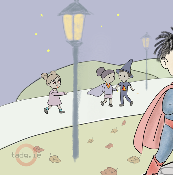 Zombies lurk on Oíche Shamhna